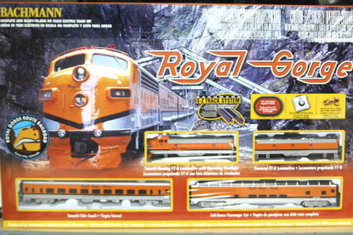 00689 Royal Gorge ディーゼル機関車セット